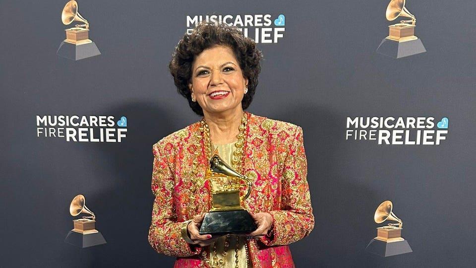 Chandrika Tandon Wins Grammy for ‘Triveni’ at 67th Grammy Awards