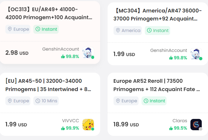 Best Practices for Trading and Selling Genshin Impact Accounts