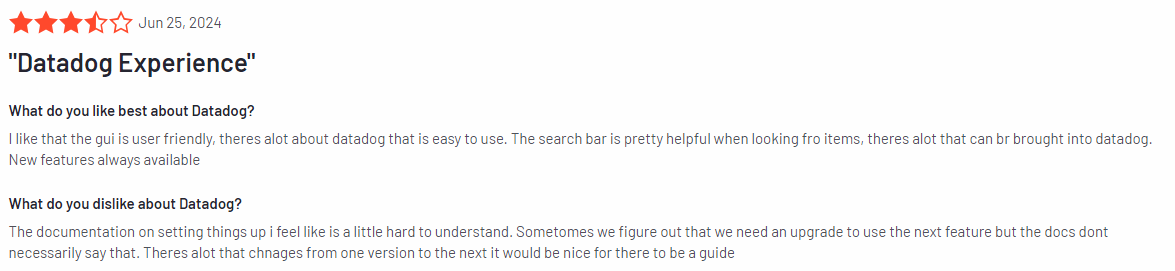 Datadog review