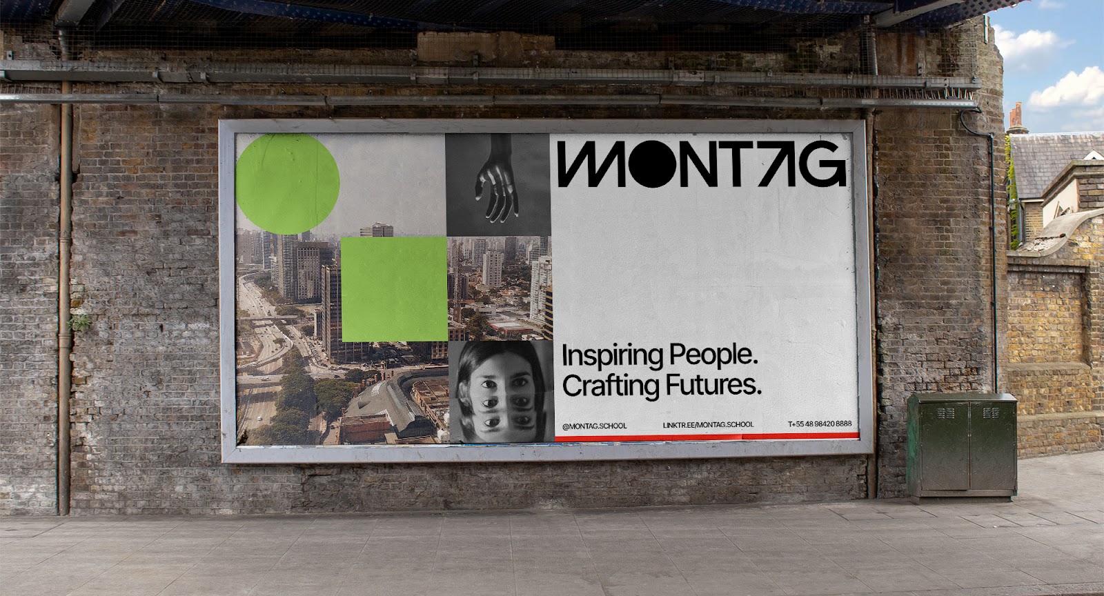 Image from the Innovative Branding for Montag School Blends Business and Learning article on Abduzeedo