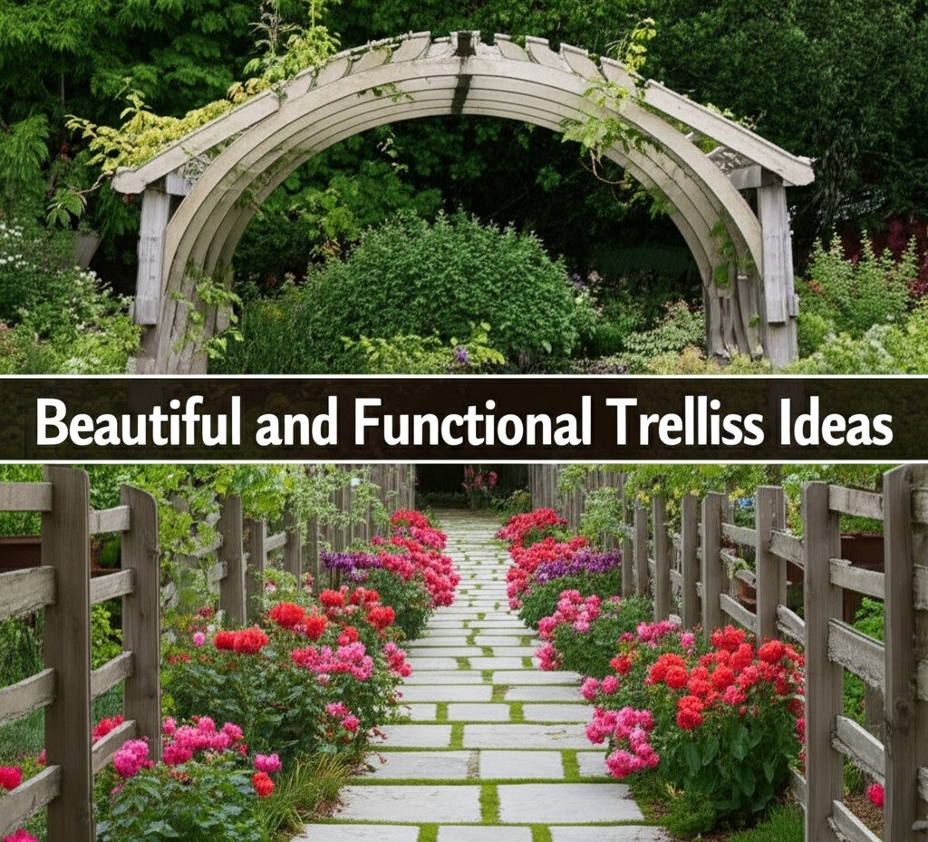 Beautiful and Functional Trellis Ideas