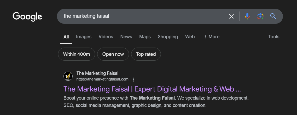 The Marketing Faisal