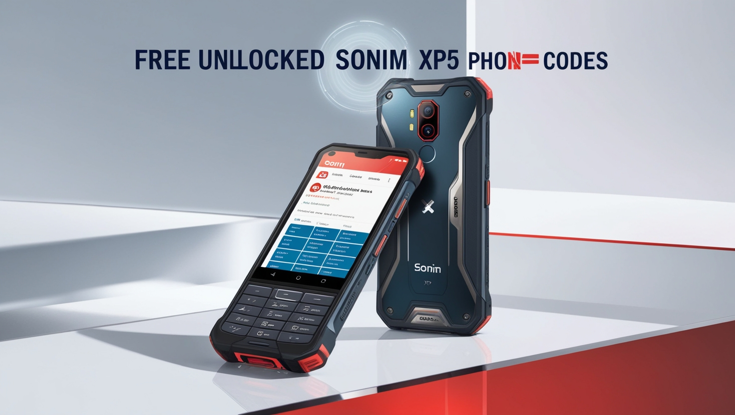 free unlocked Sonim XP5 phone codes Reddit