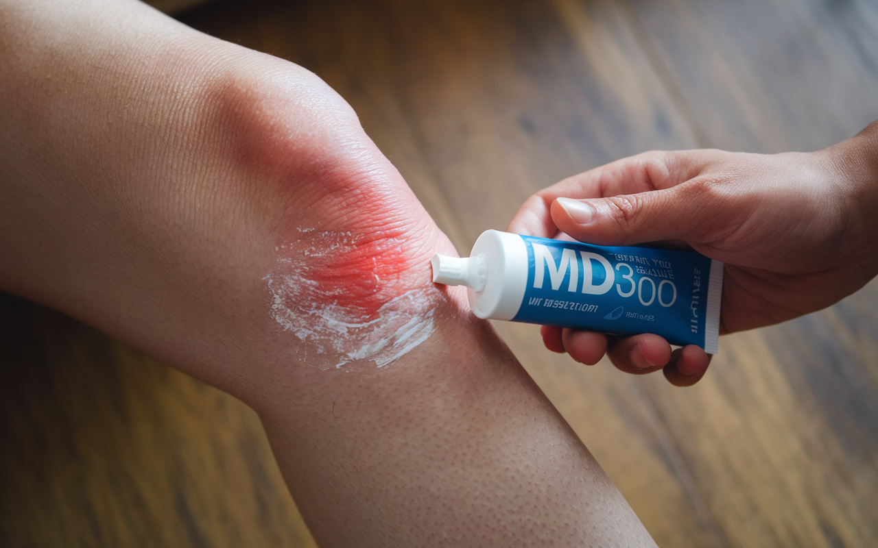 How to Apply MD3000 Salve to Skin