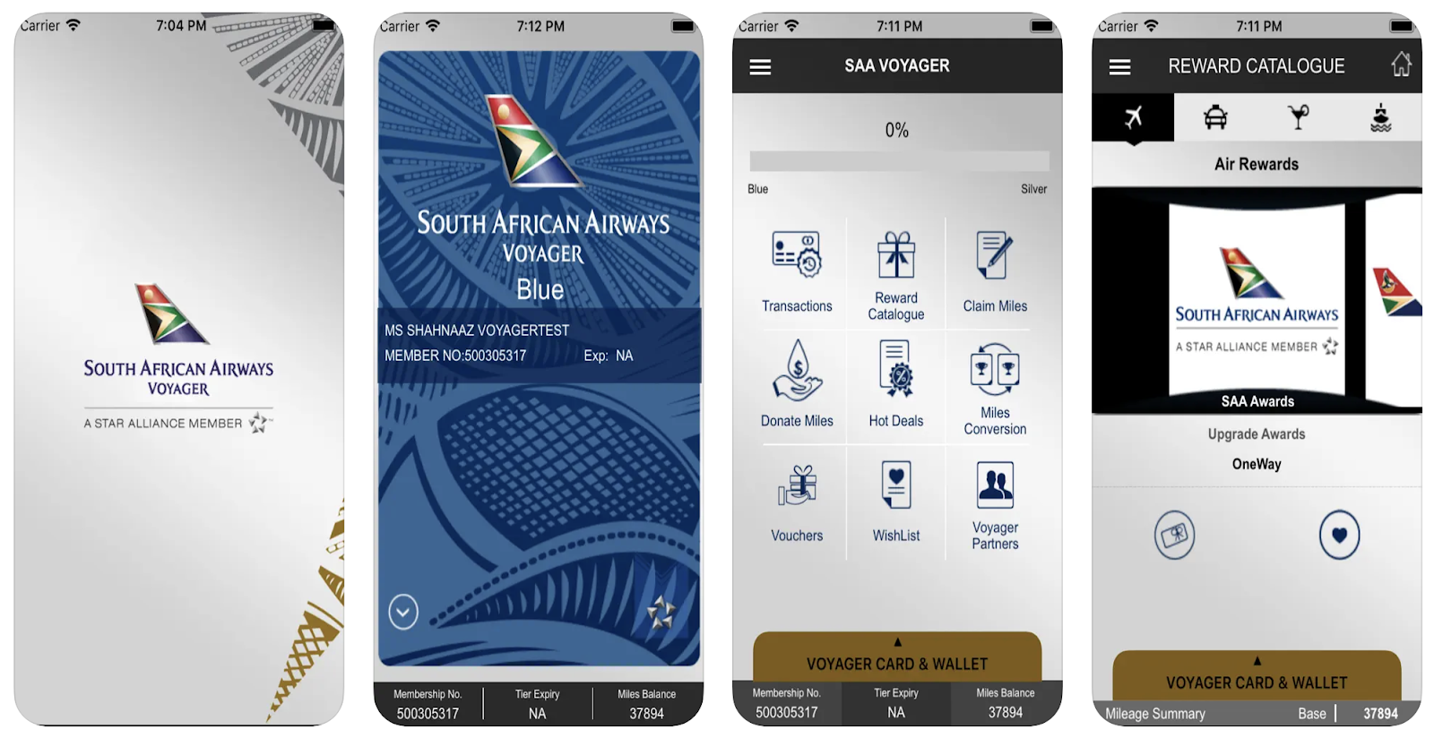 Top Loyalty Programs in South Africa: South African Airways Voyager