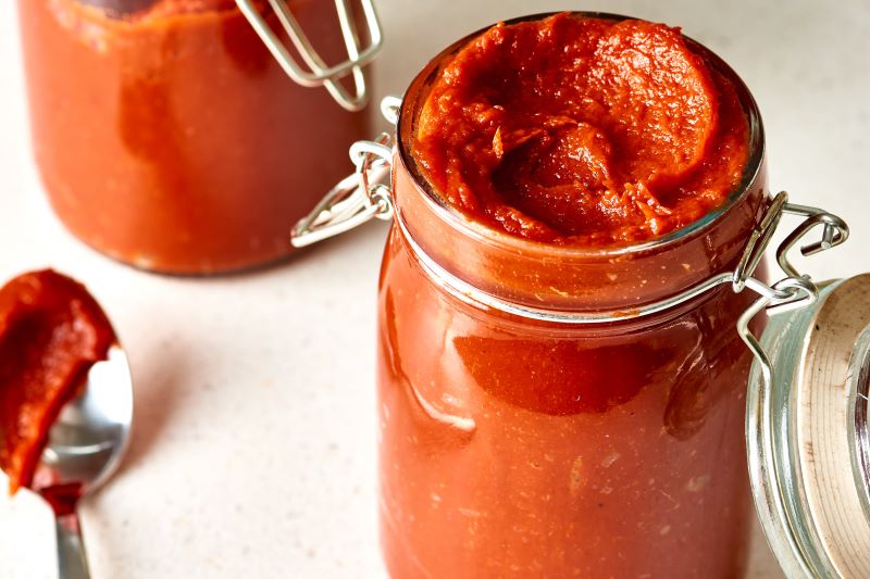 Traditional tomato paste