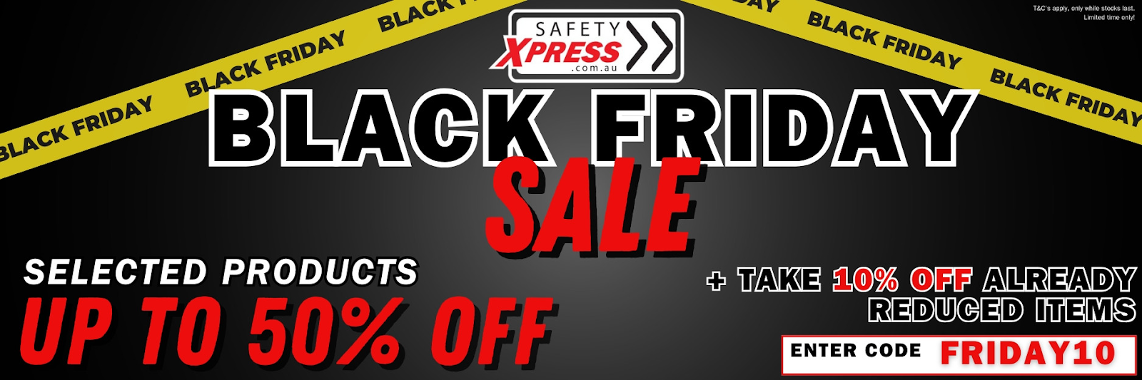 Safety Xpress Kicks Off Massive Black Friday Sale: Up to 50% Off Plus Extra Discounts