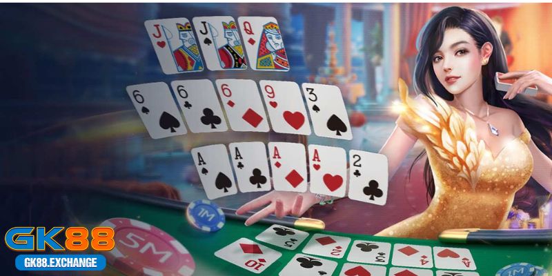 Tips chơi bài poker online tại Gk88