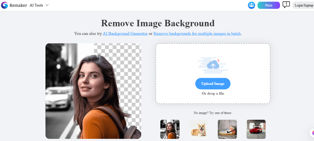 AI Background Remover