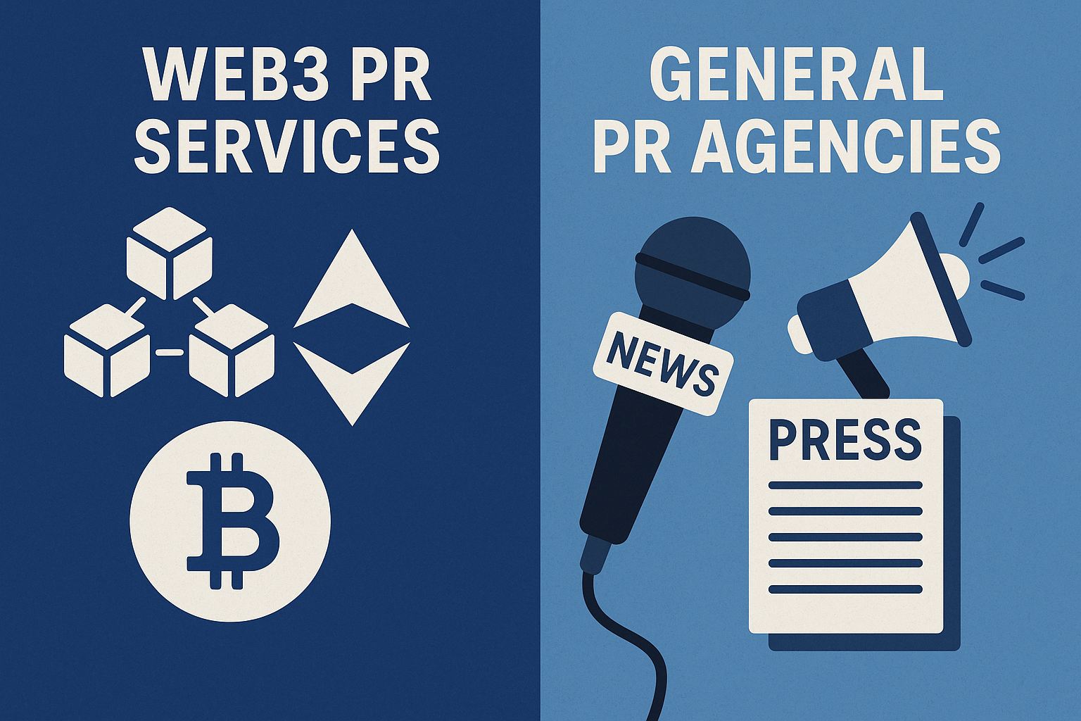 Best PR service for Web3 vs. general agencies