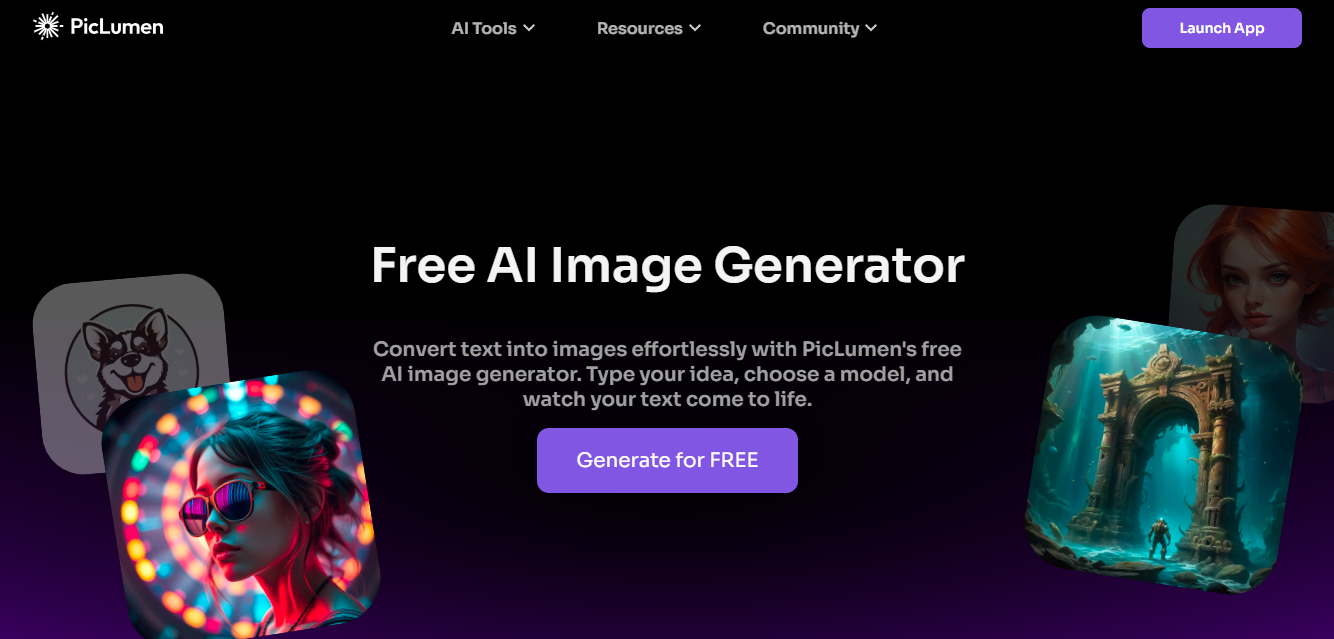 PicLumen - The best art generator