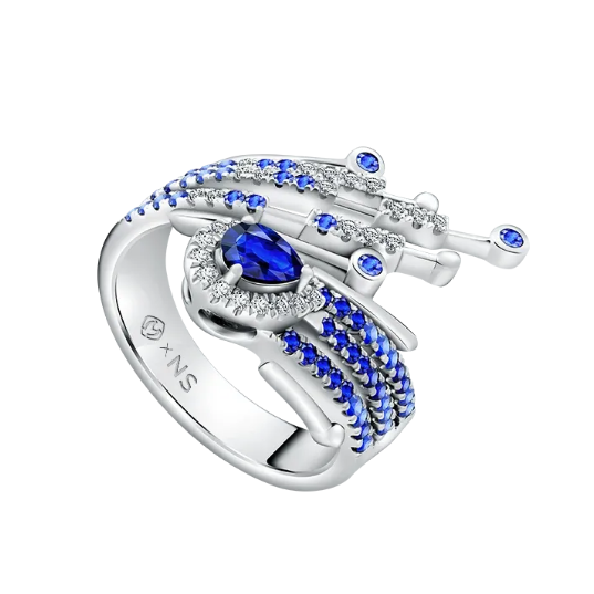 Kemewahan Cincin Berlian MONDIAL Fire yang Terinspirasi dari Elemen Blue Flame