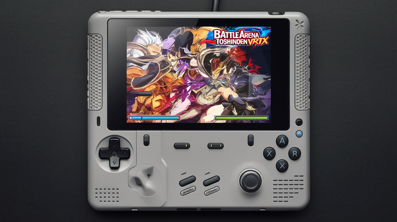 battle arena toshinden vrtx hand handheld release date