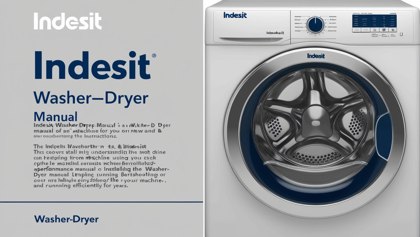 Indesit Washer Dryer Manual