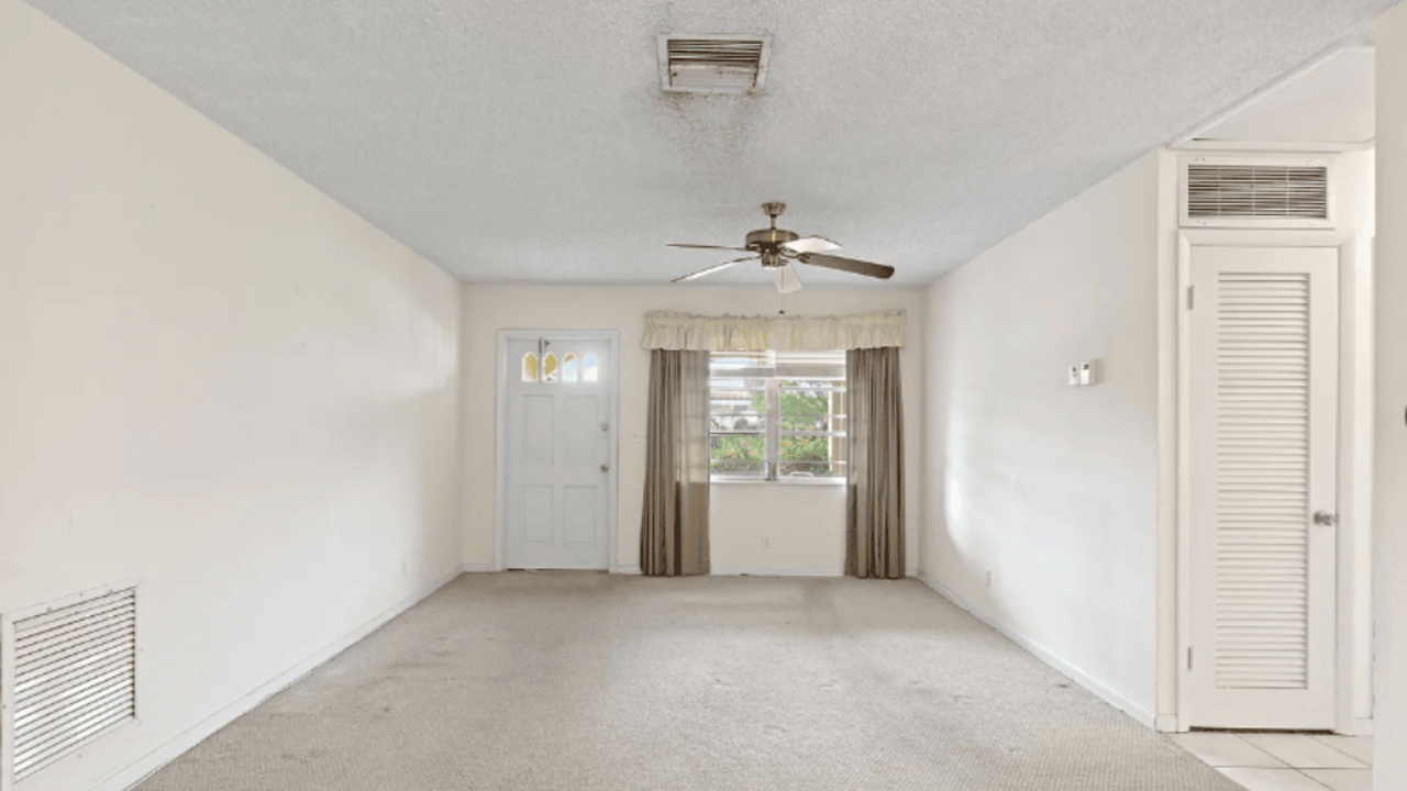 Tour This 1,279 Sq Ft Corner Lot Home in Deerfield Beach, FL with Bright Open Floor Plan