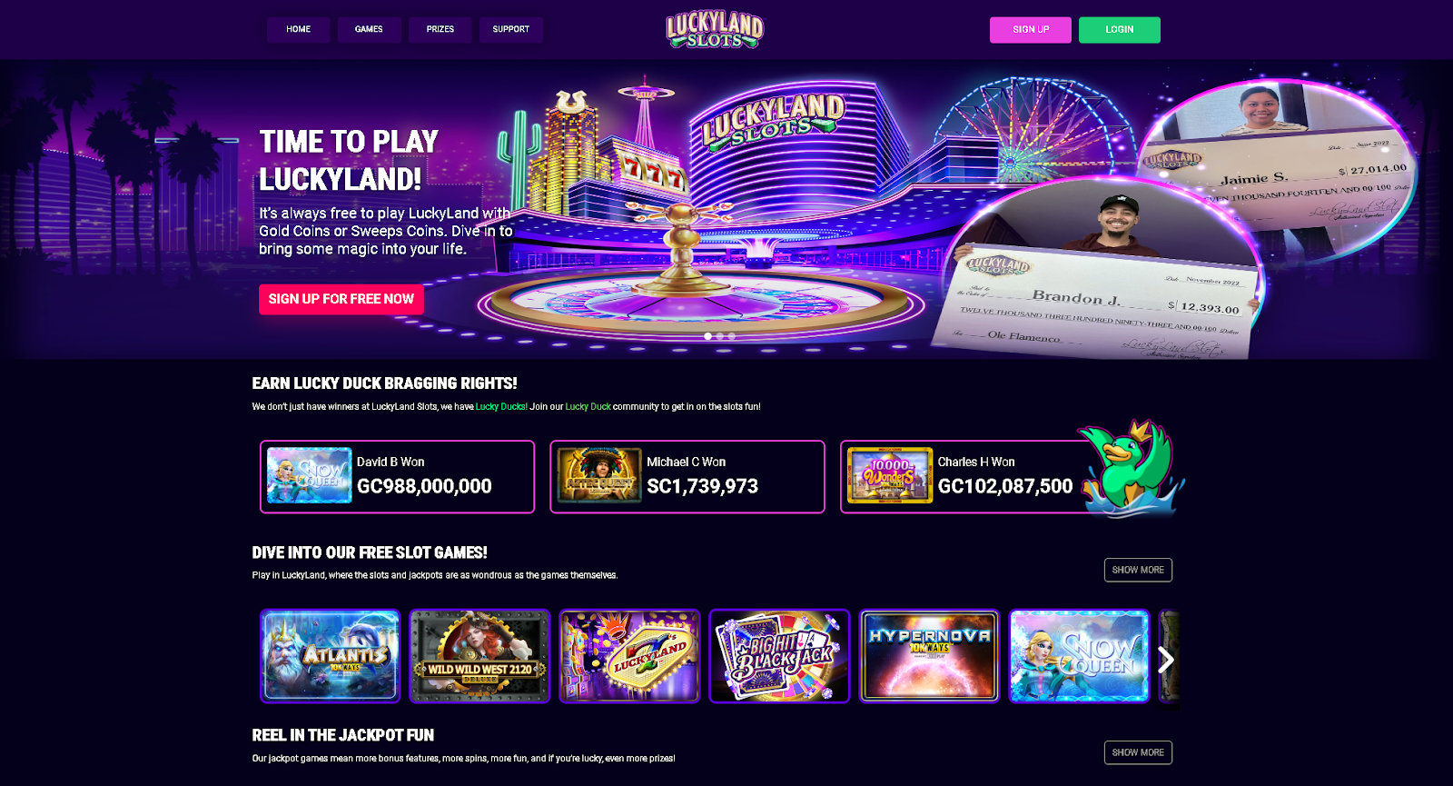 LuckyLand Slots - Best for beginners