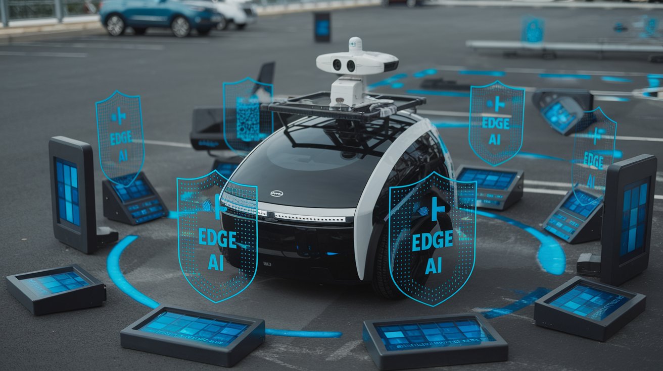 Edge AI ensuring secure and private data processing on autonomous systems