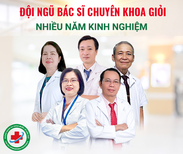 Đội ngũ bác sĩ chuyên khoa tại phòng khám