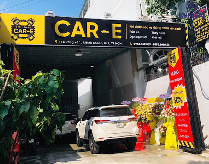 Tiệm rửa xe CAR-E quận 2, TP Hồ Chí Minh