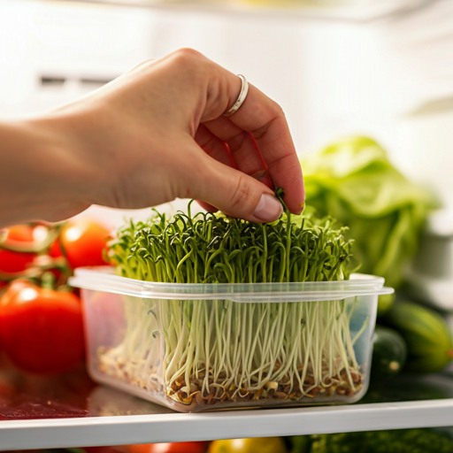 Enjoying Your Homegrown Alfalfa Sprouts