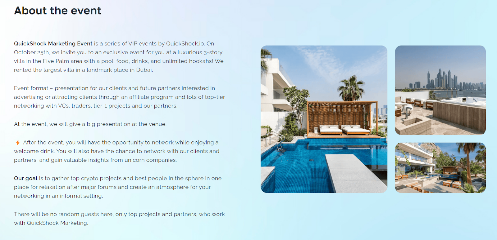 How to Promote Your Crypto Project: A Step-by-Step Guide on QuickShock.io Networking in Dubai 
