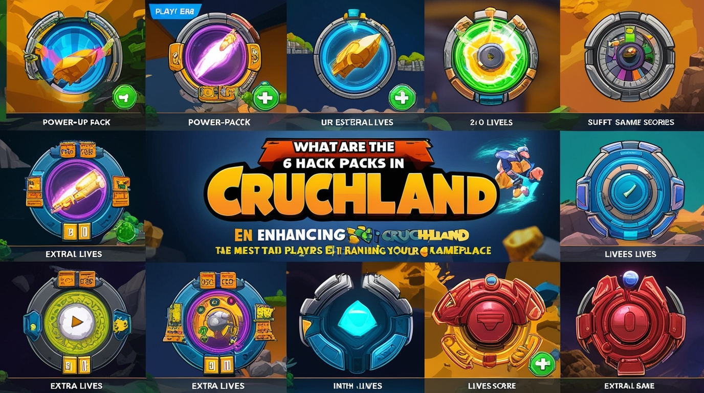 What Are The 6 Hack Packs In Cruchland