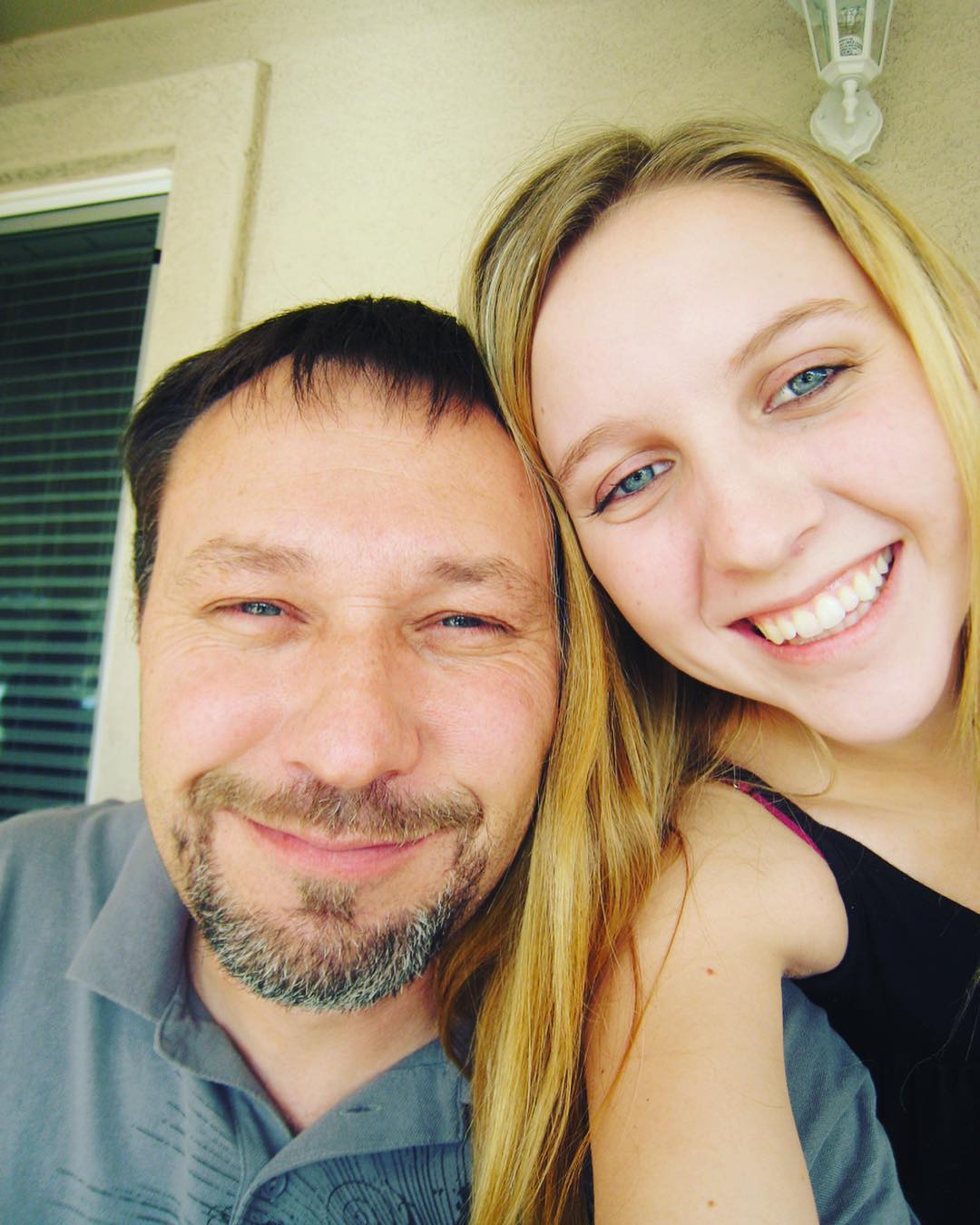 Margaret Guilbert with her father