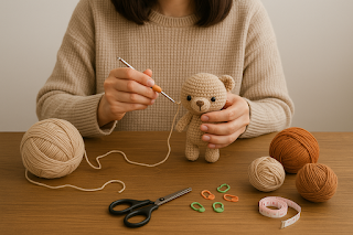 ¿Cuánto se tarda en tejer un amigurumi?.