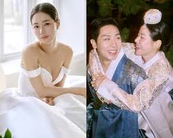 A picture of Park Ha-na  wedding photo