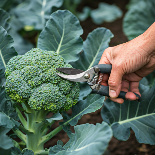 Harvesting Broccoli: Enjoying the Fruits (or Vegetables!) of Your Labor