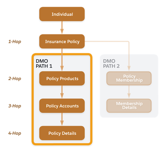 Considerations for using related attributes and the DMO