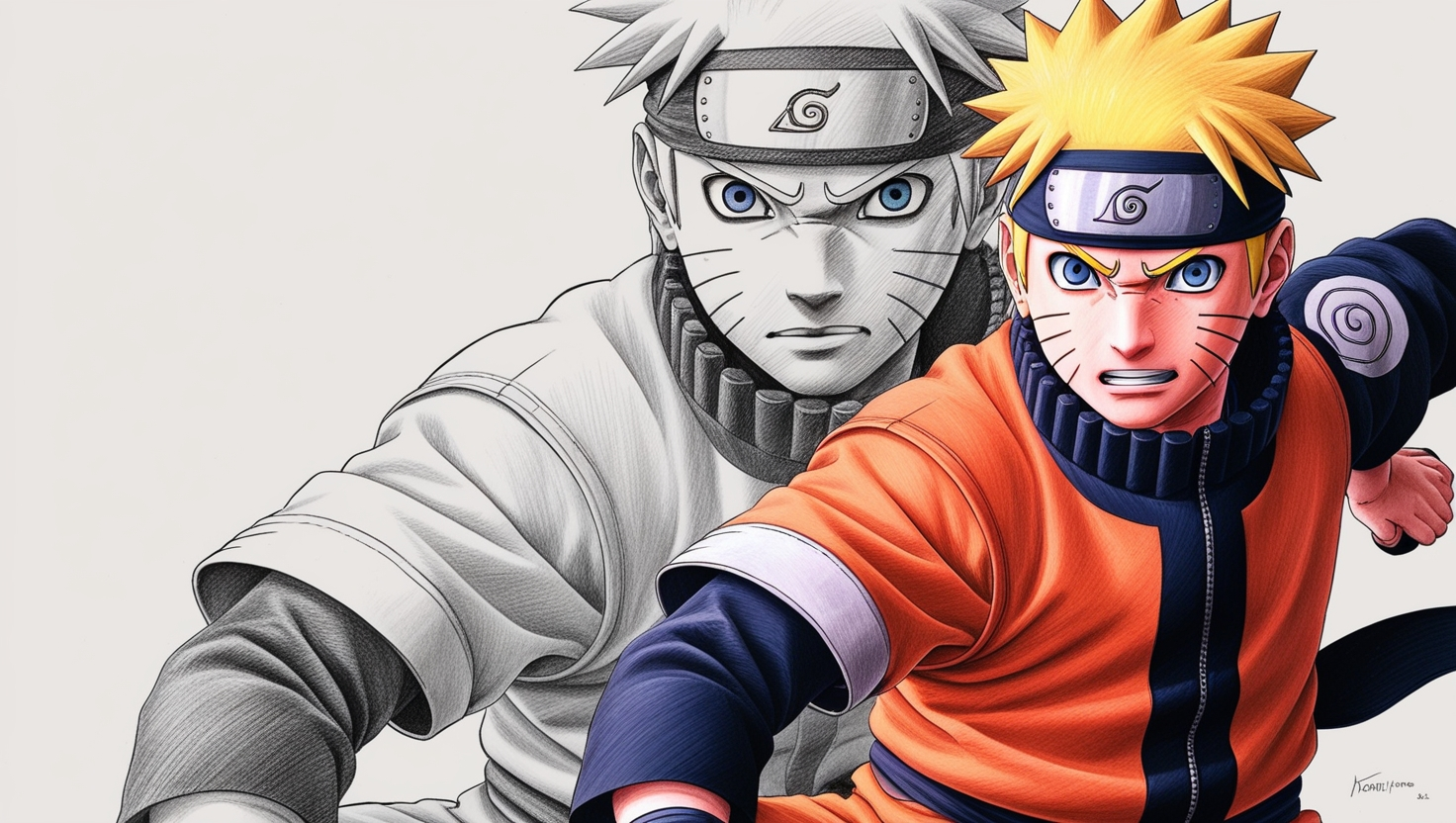 Drawing: E-ranfoe59s= Naruto
