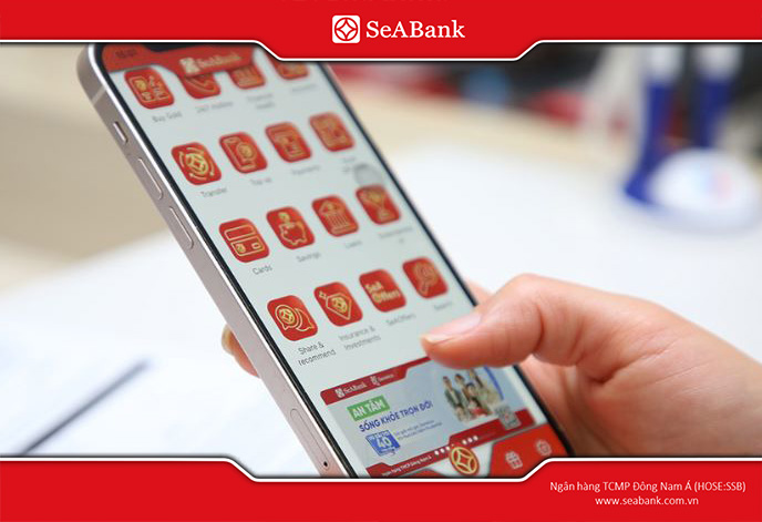 Register your card conveniently online via the official website of the SeABank line.