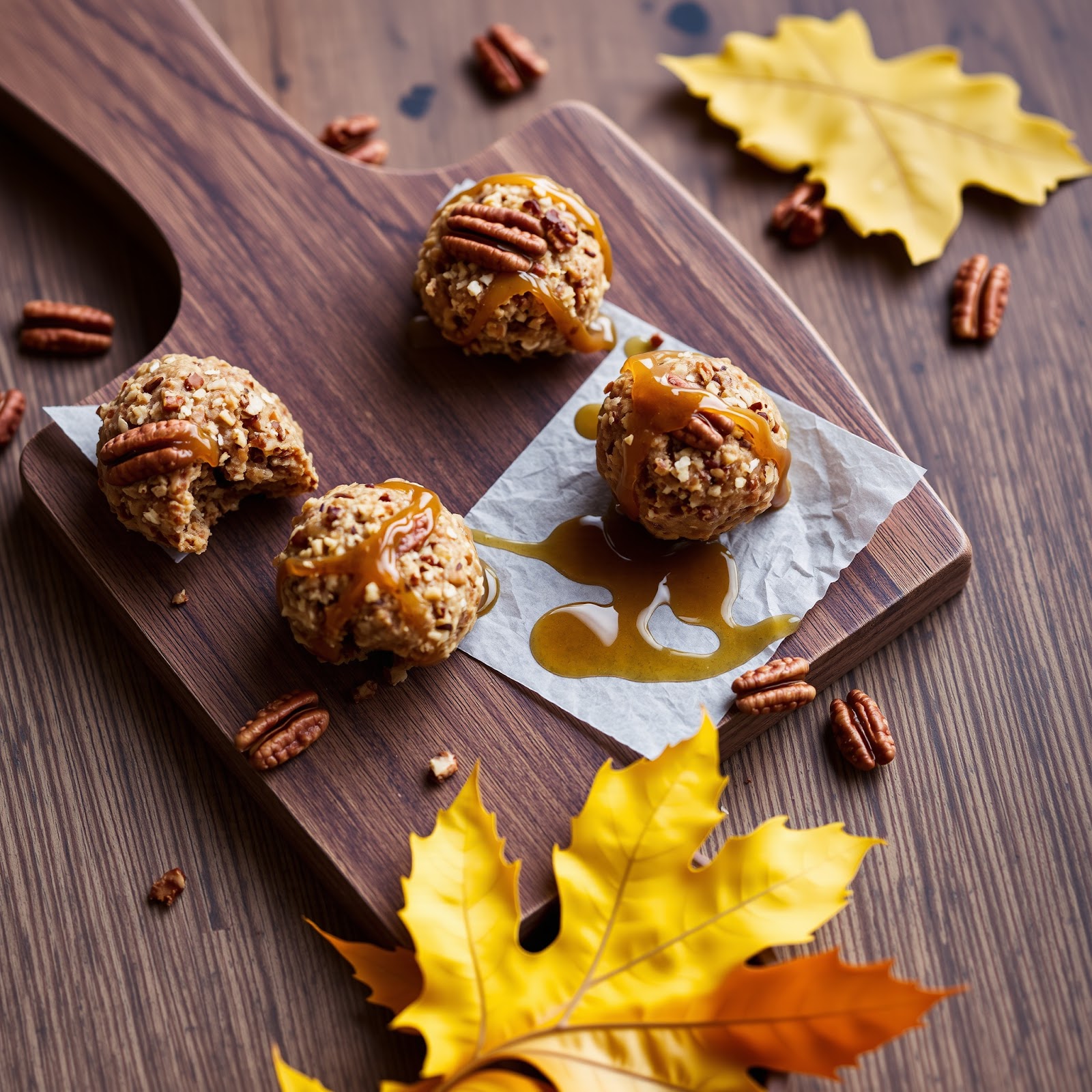 Maple Pecan Energy Bites