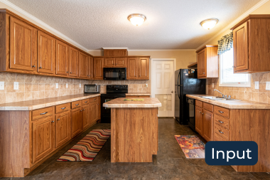 the future of home remodeling practical uses of ai in design outdated kitchen with brown cabinets and island custom built michigan