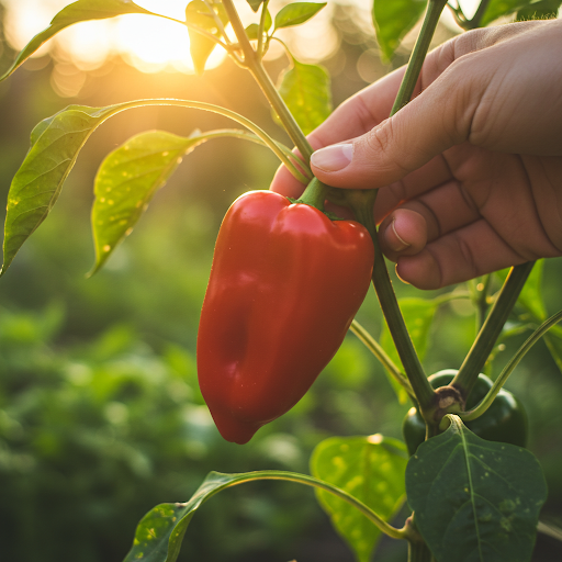 How to Harvest Paprika Peppers at the Right Time