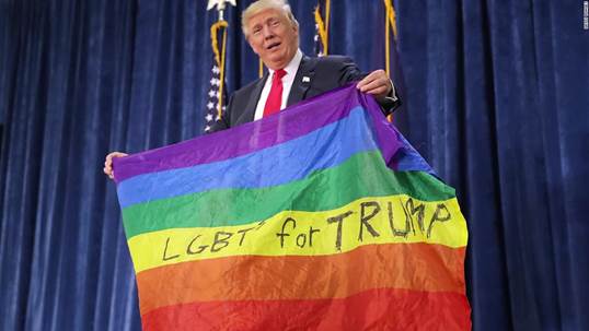Trump's history of promises to the LGBTQ community - CNN Video