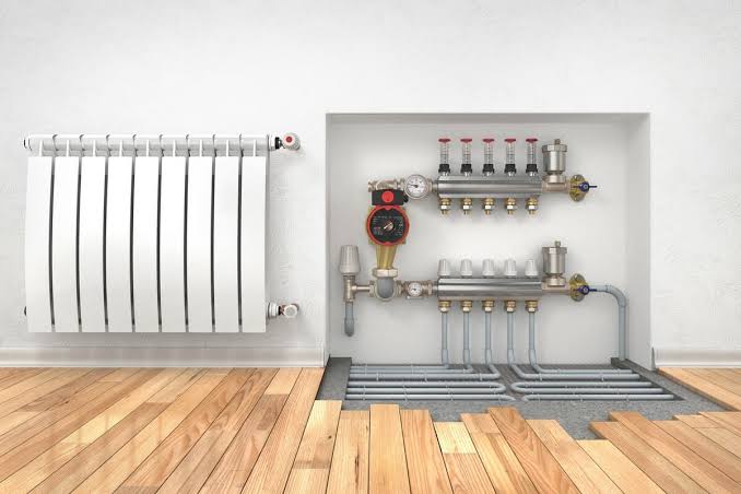 Heat Pump Underfloor Heating System