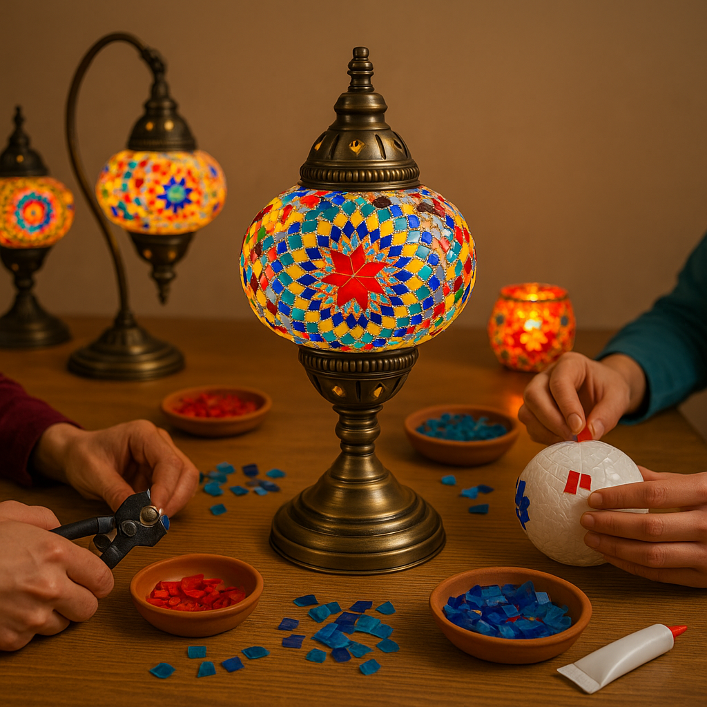 Seattle Mosaic Lamp Workshops