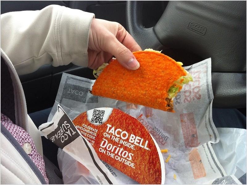 Taco Bell QR code example