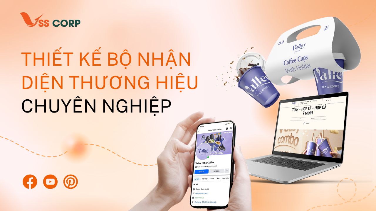 Thiết kế bộ nhận diện thương hiệu giúp doanh nghiệp có dấu ấn riêng trên thị trường