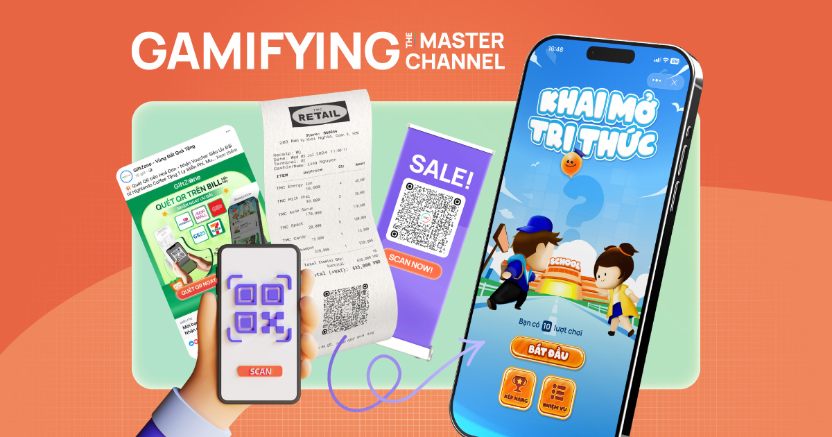 Tăng trưởng khách hàng ấn tượng với chiến lược Gamifying The Master Channel