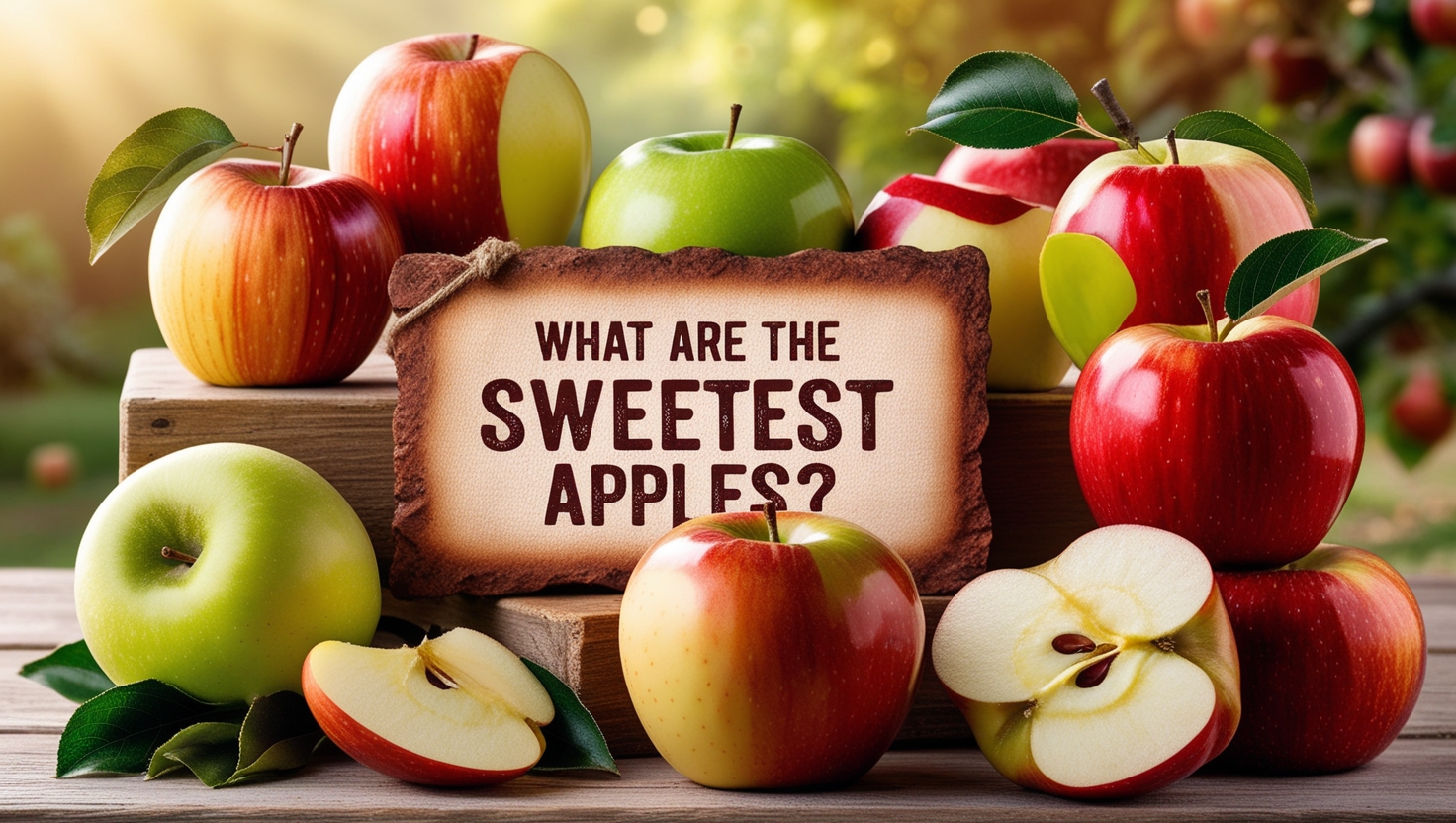 What are the sweetest apples