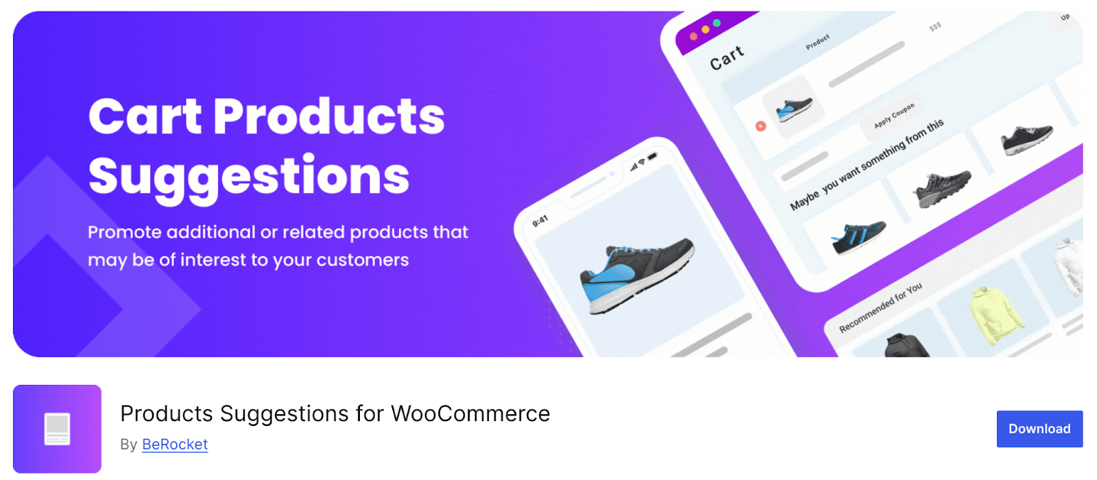 Products Suggestions for WooCommerce store