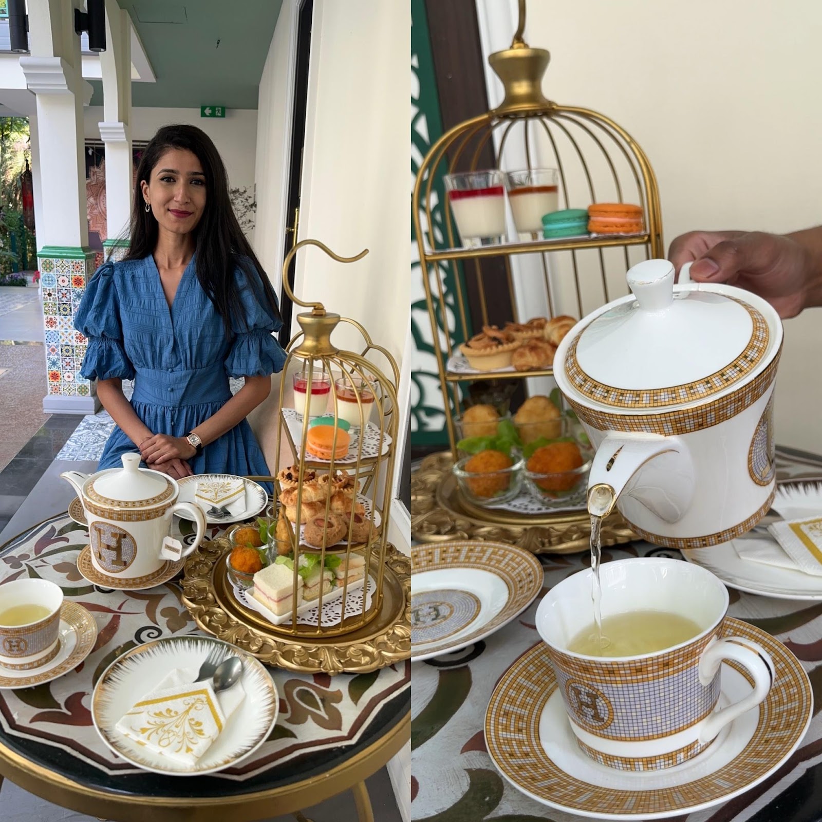 afternoon tea in morocco themes hotel 