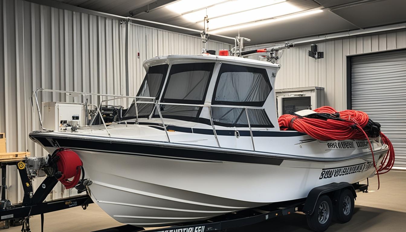 Securing Boat During Storage