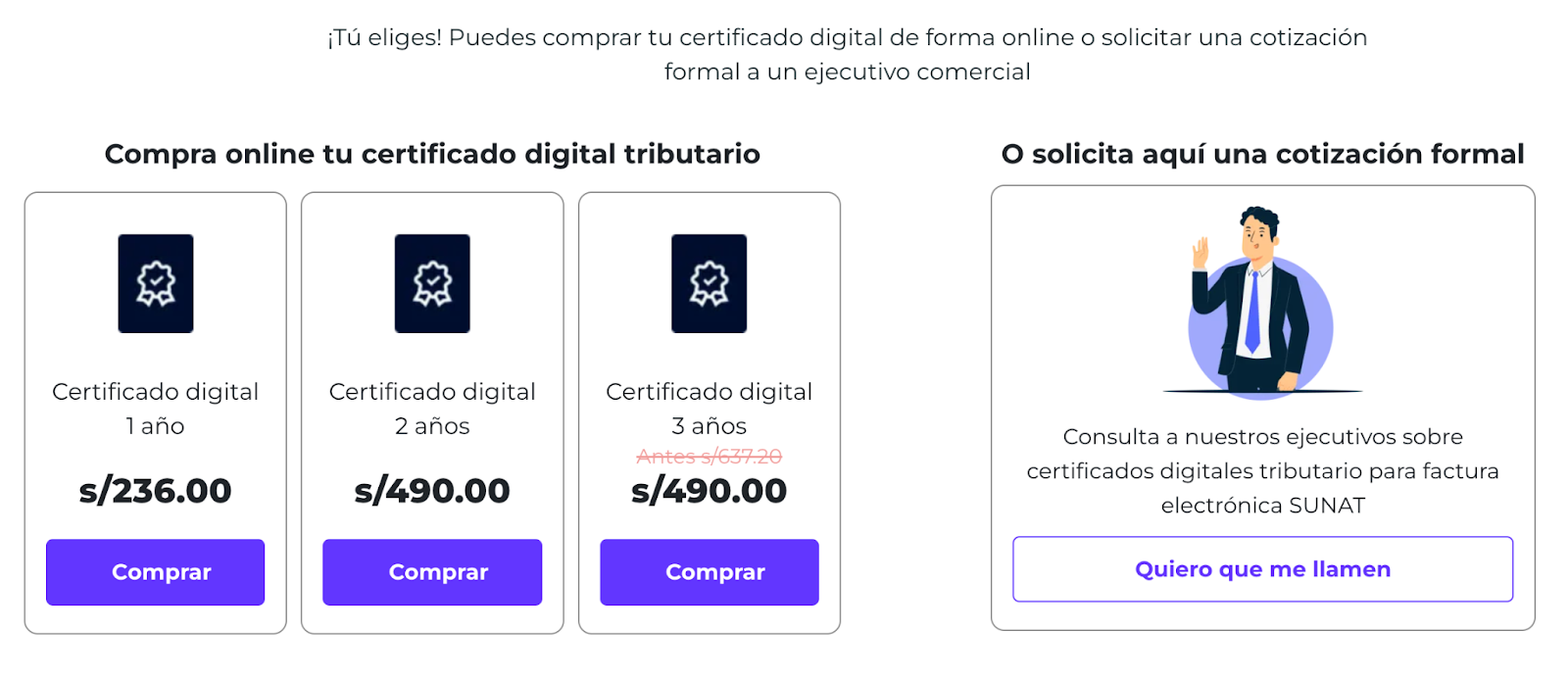 Cómo adquirir certificado digital Acepta