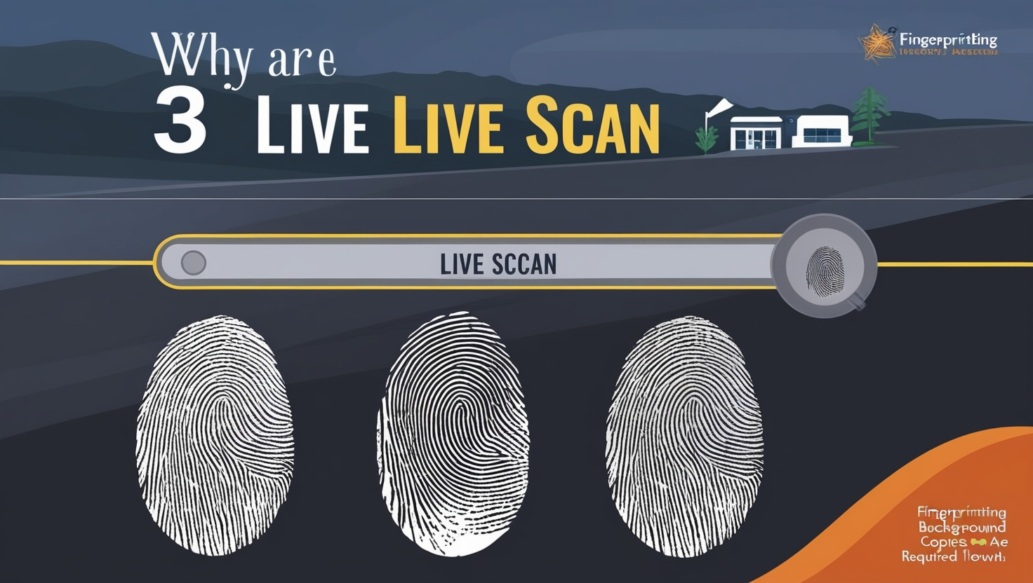 Why 3 Live Scan Copies