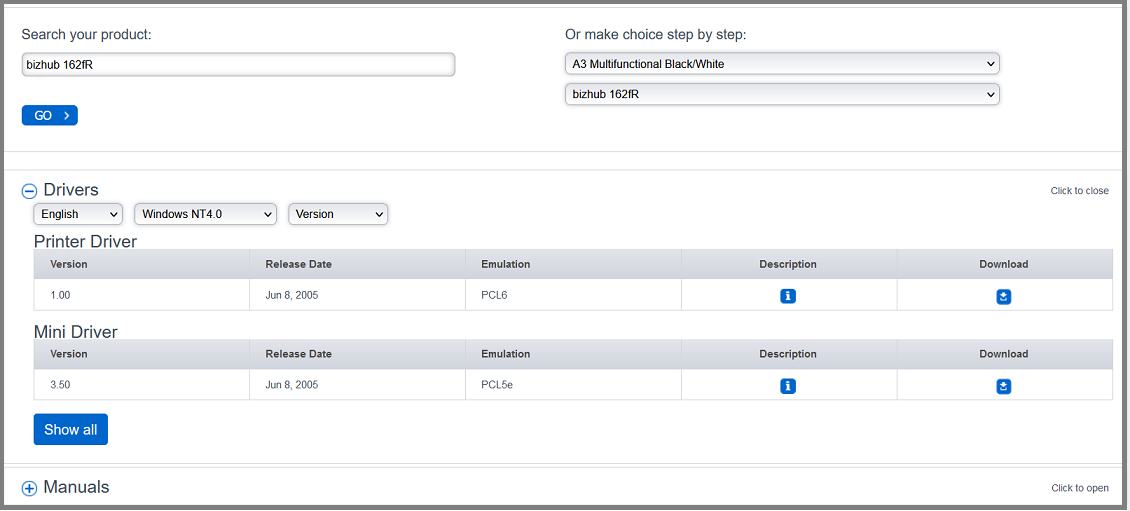 Download Konica Minolta Printer Drivers - 3