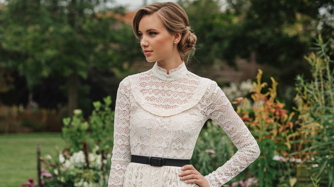 Draper's and Damon's Garden Lace Dress